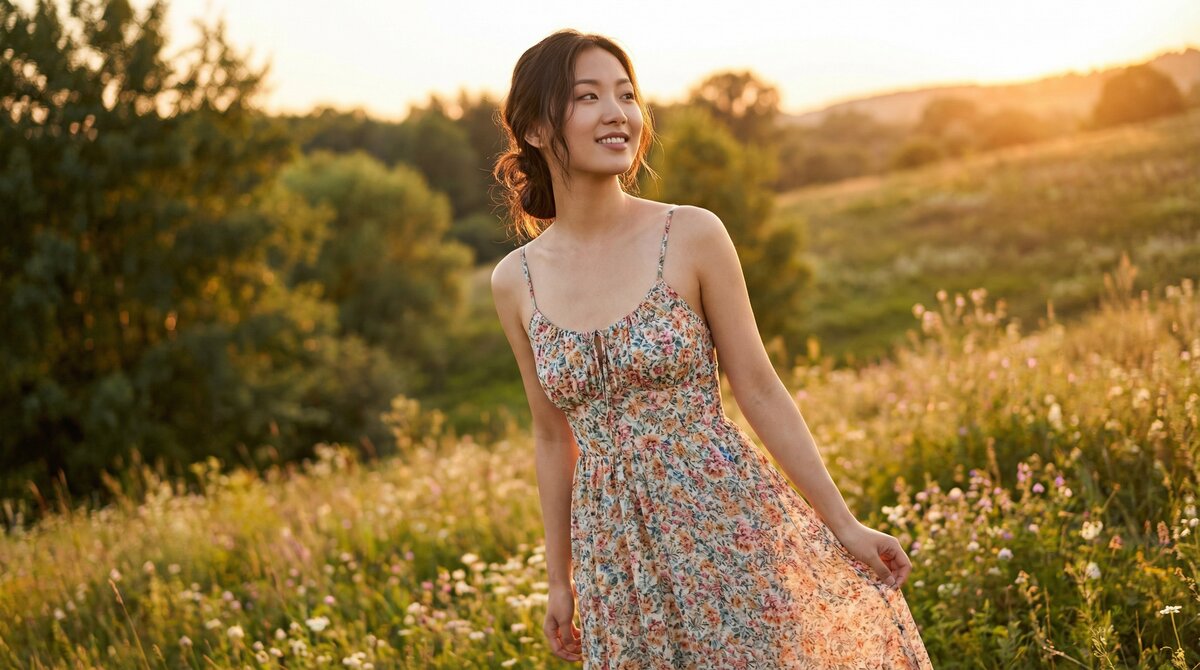 古典旗袍美女写真拍摄花絮